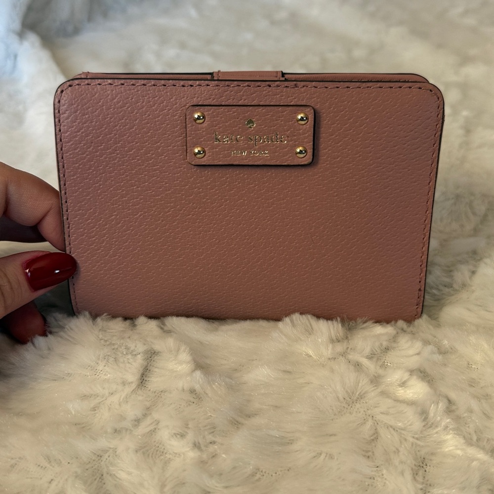 Kate Spade Mauve Leather Wallet